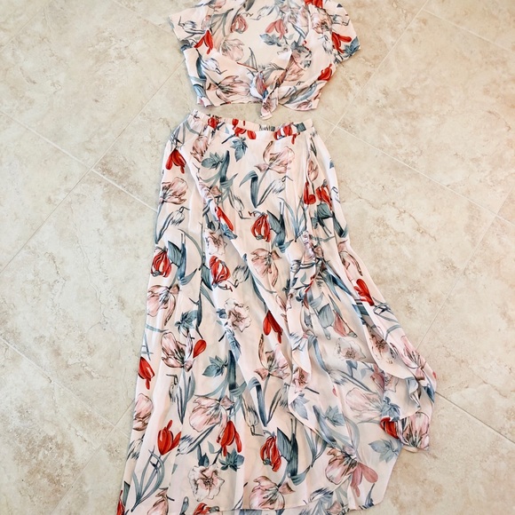 Lulus Dresses & Skirts - Two Piece Maxi Dress